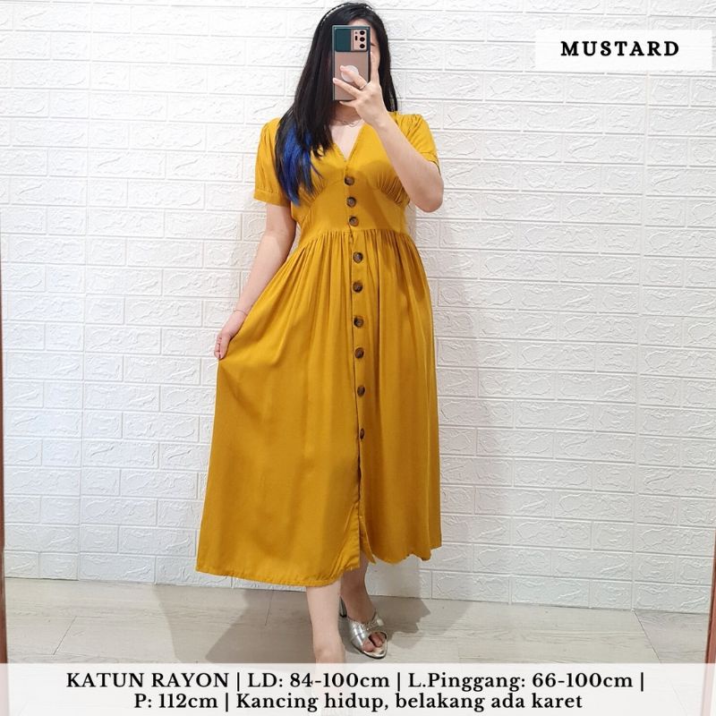 BUTTON DRESS ADELAIDE