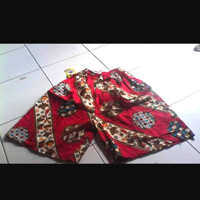 Celana Batik Pendek / Celana Kolor Pendek