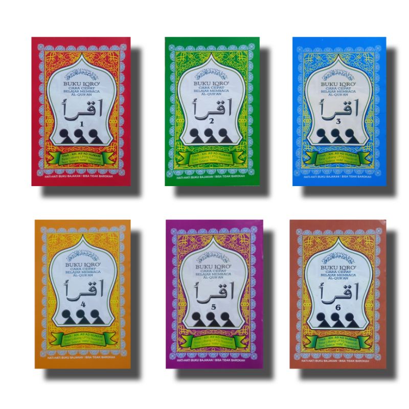 Iqro kecil 1-6 set