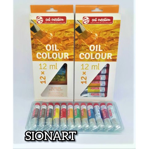 

Talents Art Creation Oil Colours 12 x 12ml