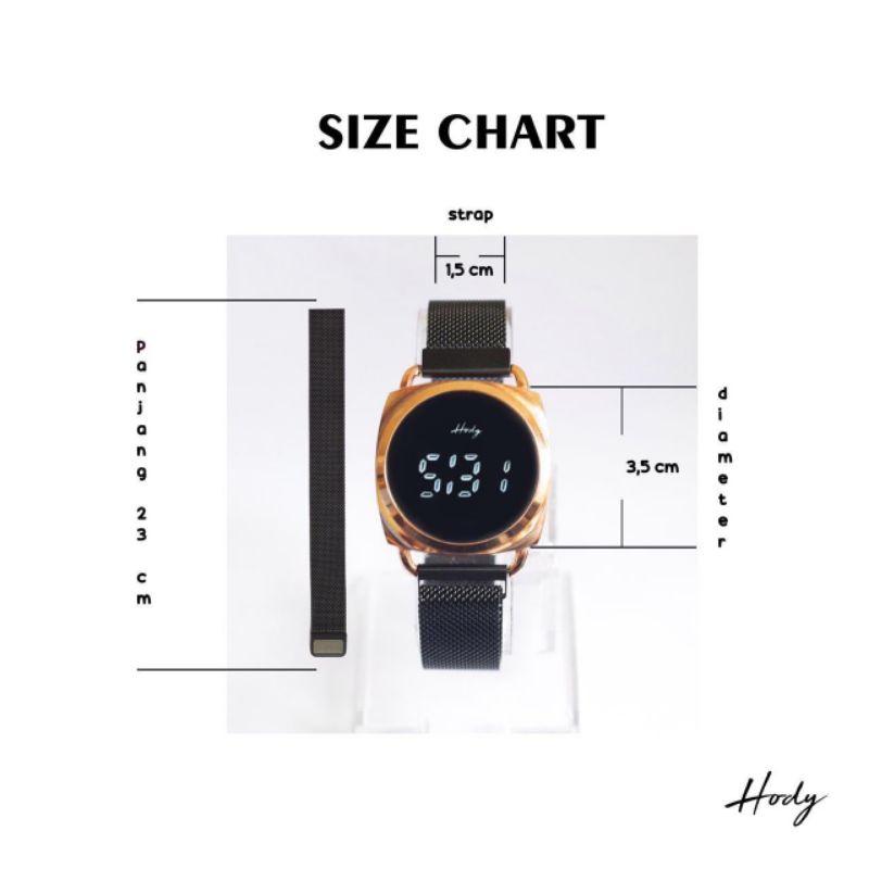 HodyWatch HW 01 - Touchscreen Watch