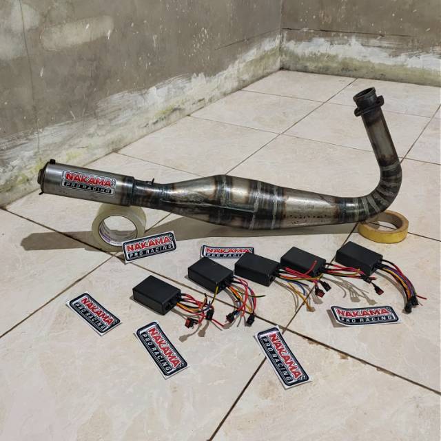 Knalpot kupang bleyer dan CDI limiter Paket hemat bleyer rx king rx s rx spesial