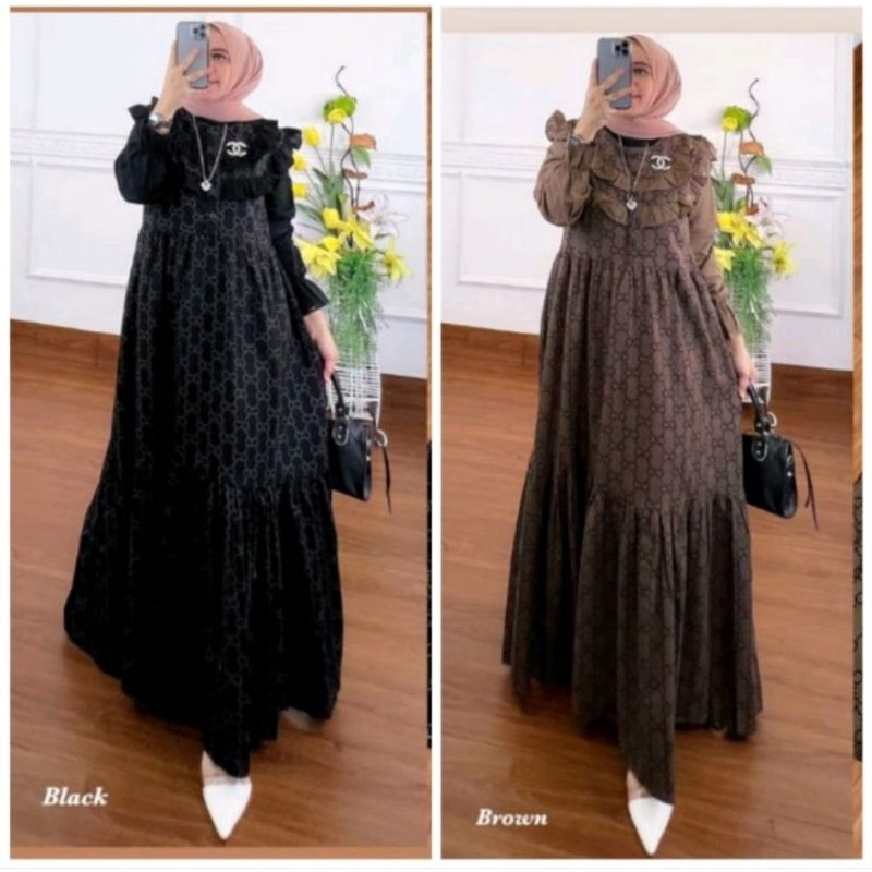 dress andini // gamis terbaru // gamis viral