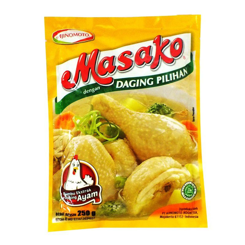 

Masako Rasa Ayam / sapi 250gr