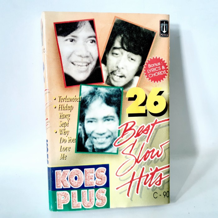 Kaset Koes Plus 26 Best Slow Hits Audio Tape Pita