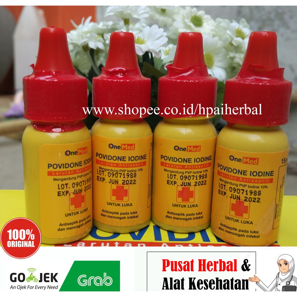 Povidone Iodine Betadine Obat Luka