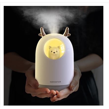 [TOSERBA_EMAK] - Taffware Air Humidifier Ultrasonic Aromatherapy Oil Diffuser RGB Pet Design 300ml