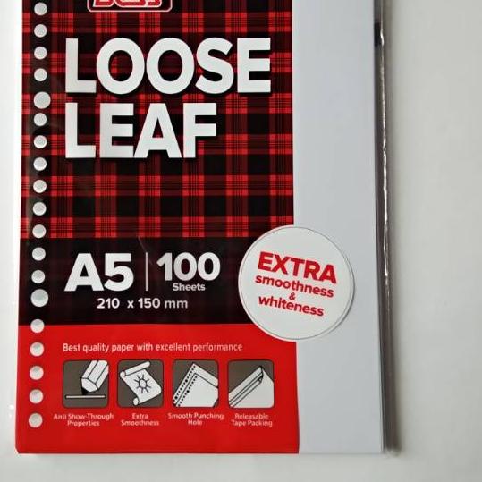 

『Terlaris』 Big Boss Loose Leaf A5 isi 100 lbr (POLOS) 3.3 Terlaris/3.3 Product HOT/【Grosiran Murah✅】/Stok terbaru/「Original」
