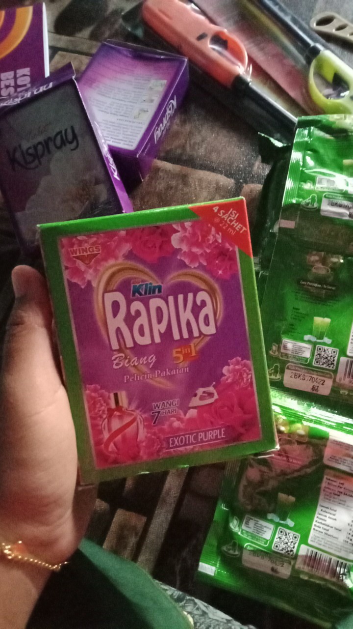 So Klin Rapika Biang Kotak 22ml Isi 4