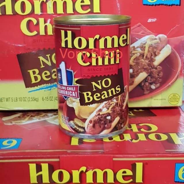 

Hormel chili whit bean 426gr
