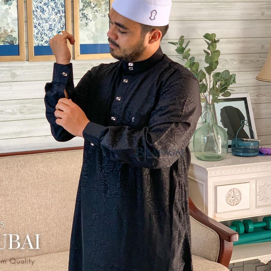 Harga TERMURAAH.. Gamis Dubai Premium | Jubah Pria | Jubah Premium | Gamis Dubai Bordir