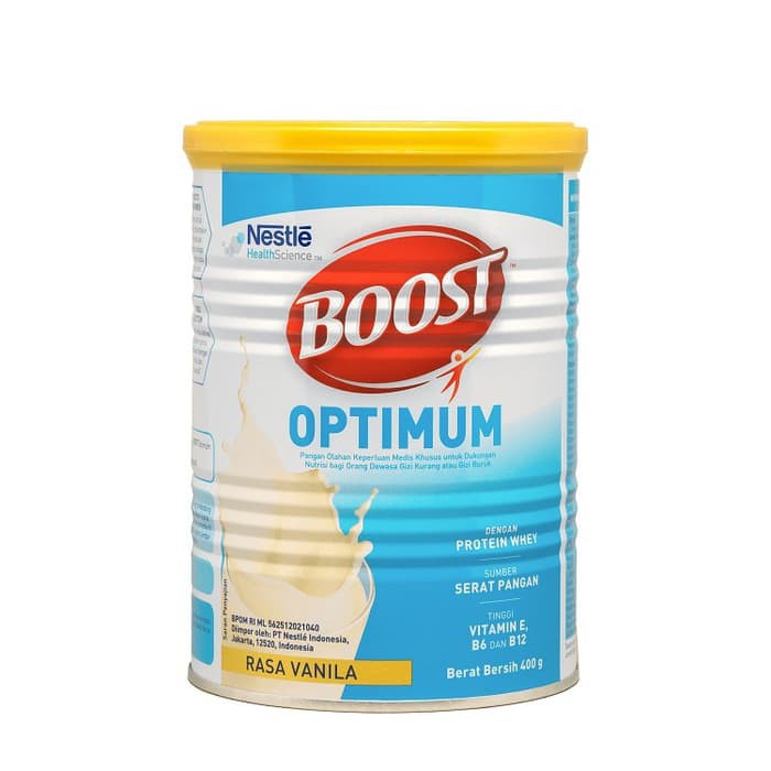 

promo- Nestle Nutren Boost Optimum Vanilla 400gr - Susu grown - 1pcs