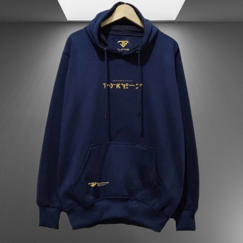 Jaket Hoodie Pria  List Japanes Style JPN NavyBlue Original Brand Distro Kota Bandung Terbaru Terpopuler Dan Terlaris Oversize Unisex Sweater Hoodie Pria Disro Masa Kini Hudie Pria Wanita Hodie Casual Warna Navy Jaket Pria Hoodie Zipper Cb Cloting