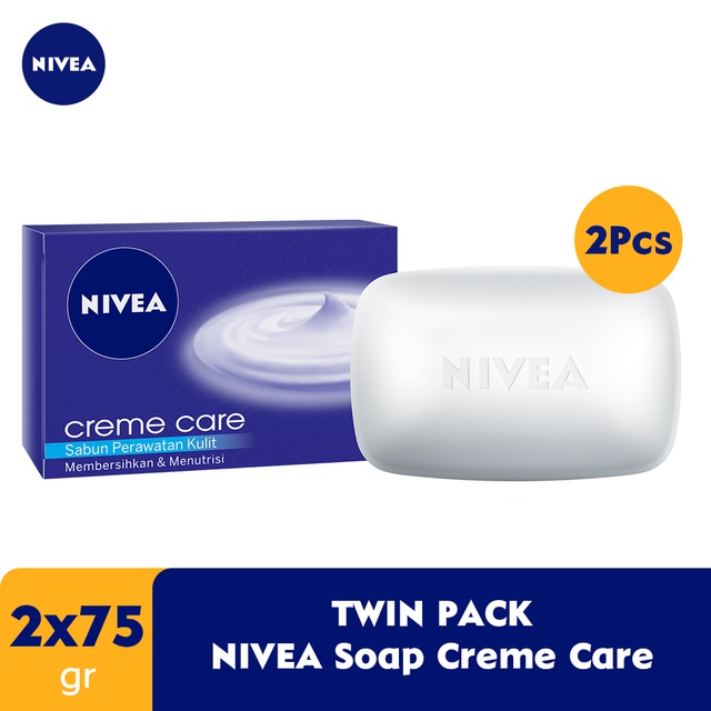 NIVEA Soap Creme Care 75 gr x 2 pcs