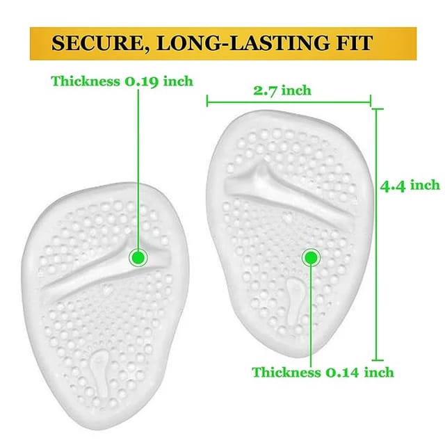 INSOLE SEPATU WANITA INSOLE SEPATU SILICON UNTUK KAKI DEPAN