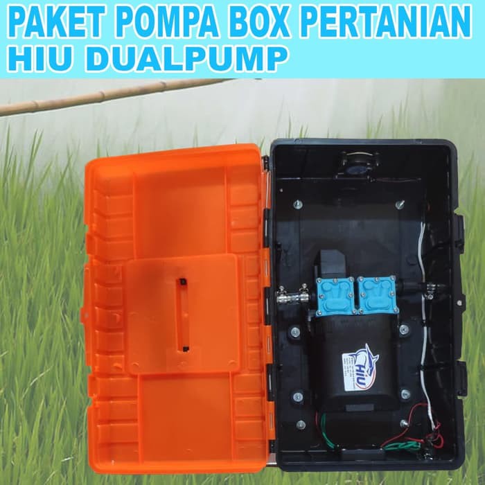 Paket DualPump Box Versi 1 Untuk perkebunan dan Cuci Mobil