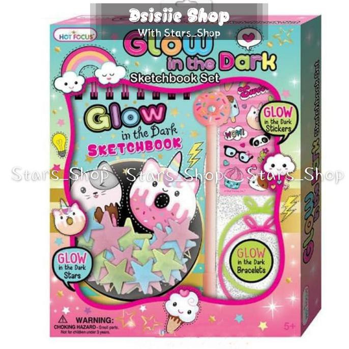 

Alat Buku Tulis Anak Karakter Unicorn Glow In The Dark Hot Focus Ori Lavacakesale91