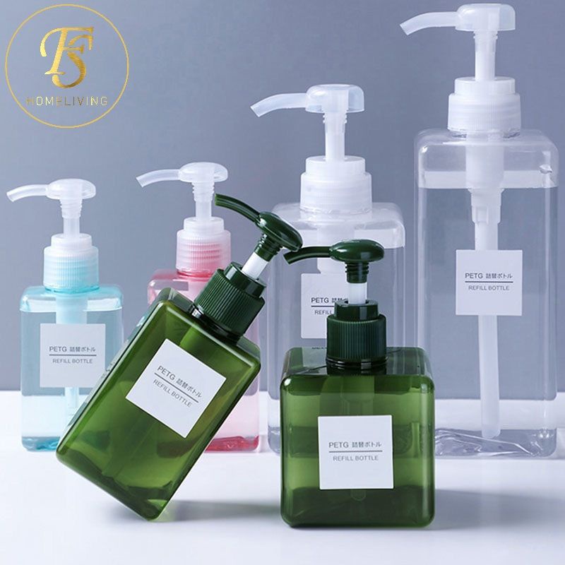 Jual Botol Sabun Cair Lotion Handsanitizer Persegi | Shopee Indonesia