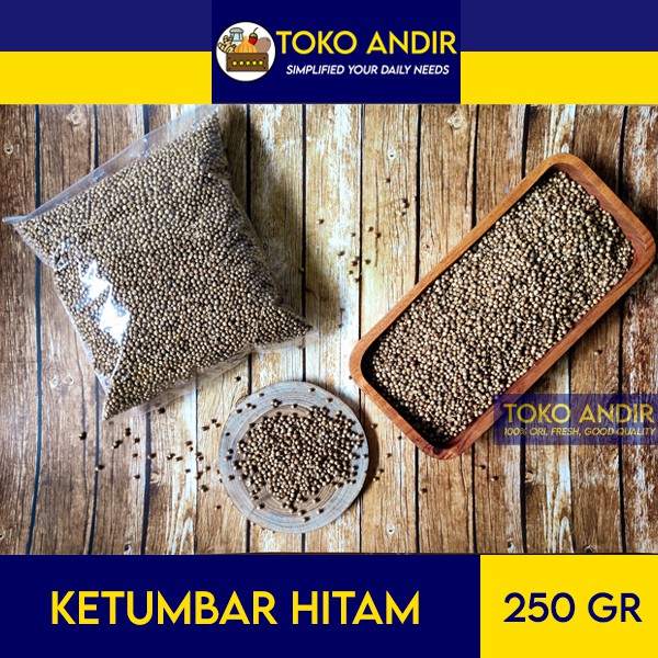 

Ketumbar Hitam Kualitas Super 250gr