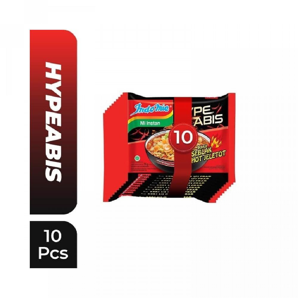 

Indomie HypeAbis Rasa Seblak Hot Jeletot - 10 bungkus