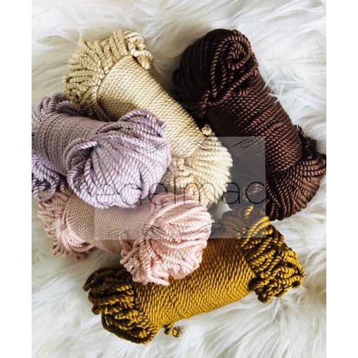 [KODE PRODUK 1997] Benang | Tali Polyester edelmac Macrame Weaving handycraf