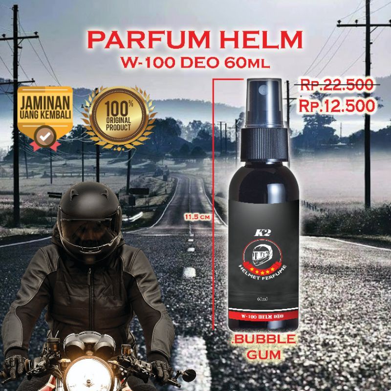 BIG Sale PARFUM HELEM PENGHILANG BAKTERI ORIGINAL K2 60ml