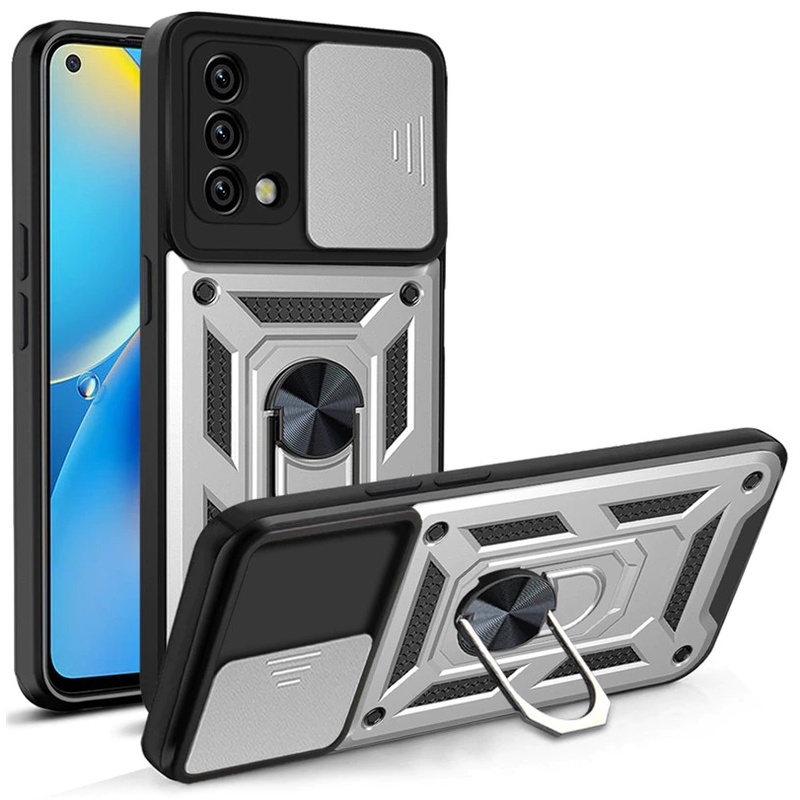 NEW DEALS Oppo A95 - A74 4G Case ARMOR SLIDE CAMERA PROTECTION Case Casing Hp Oppo A95 - A74 4G