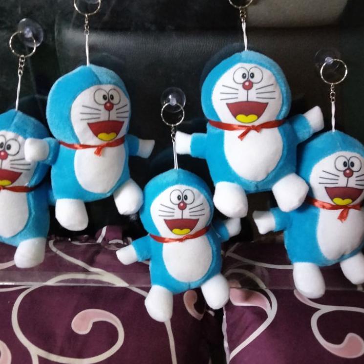 Diskon Khusus TERMURAH Boneka gantungan kaca mobil,boneka mini,acesoris mobil, isi 5 pcs