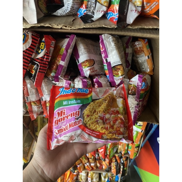 Promo Harga Indomie Mi Goreng Sambal Matah 85 gr - Shopee