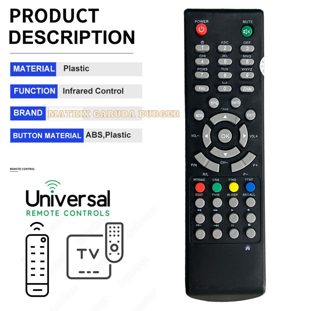 REMOTE RECEIVER MATRIX GARUDA BURGER SINEMA TANAKA MPEG4 RJ8C