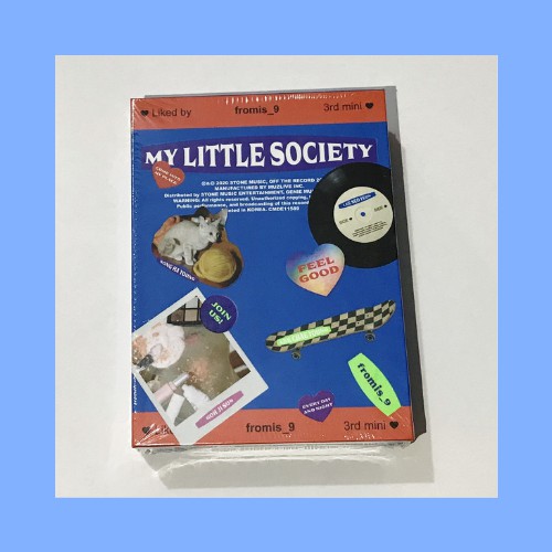 FROMIS_9 MY LITTLE SOCIETY MINI ALBUM VOL. 3 KIT ALBUM OFFICIAL - FROMIS_9 ALBUM OFFICIAL