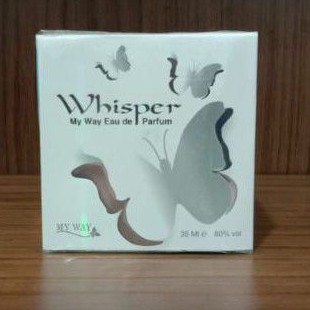 WHISPER Edt For Women MY WAY Parfum Wanita
