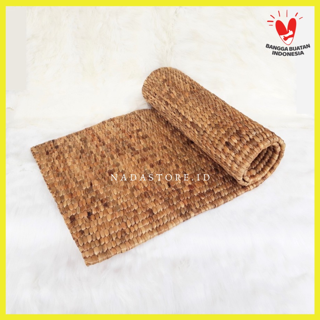 karpet anyaman enceng gondok / Floormats Persegi Panjang / Karpet Lantai / Rug Anyaman enceng gondok