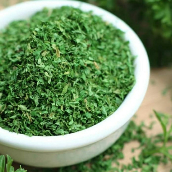 

Spesial Promo - Usa - Parsley Leaves Dried Flakes 500Gram / Daun Parsley Kering 500Gr