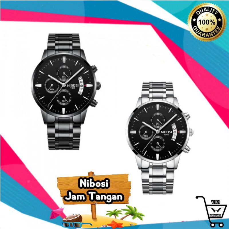 NIBOSI Jam Tangan Kasual Analog Pria - 2309-2