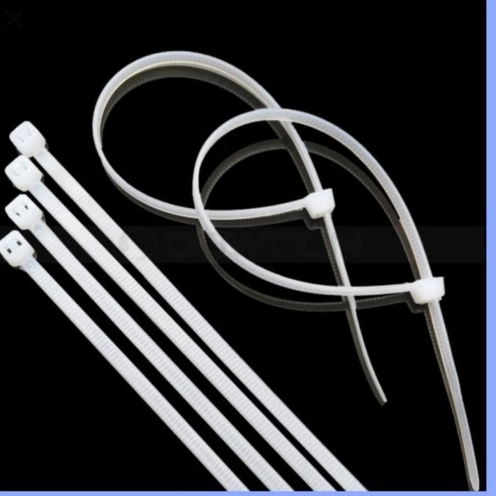 

ORGANIZER-DOCUMENT- KABEL TIES 10 CM (2,5X100) /SABUK KABEL/ TALI SERUT/PLASTIK IKAT - HITAM