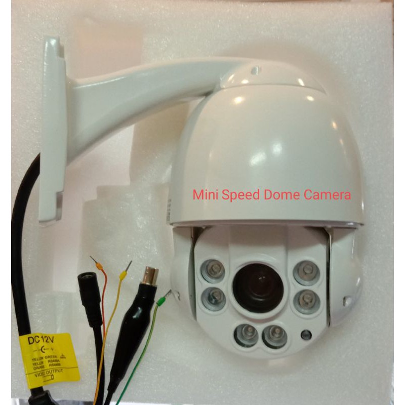 cctv mini speed dome 10x zoom IR