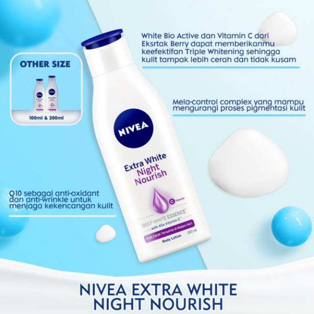 Nivea Body Lotion Night Nourish 200Ml