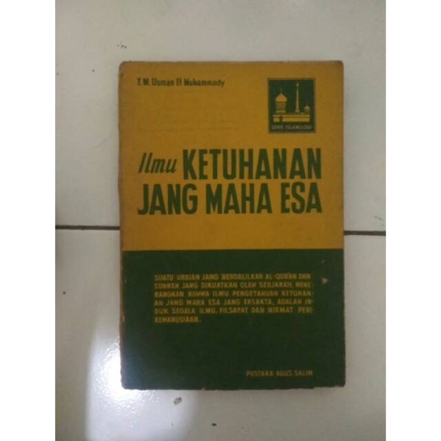 ILMU KETUHANAN JANG MAHA ESA.