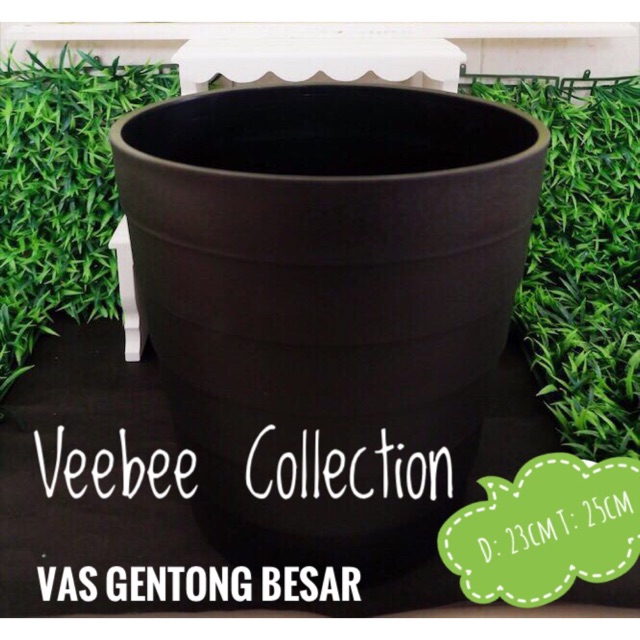Vas Gentong Besar/ Vas Bunga/ Pot Bunga besar/ Pot bunga