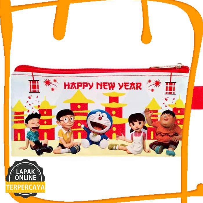 

Original Dompet Pouch Angpao Imlek Panjang Doraemon Chinese New Year Gong Xi - Pjg Doraemon Jaminan