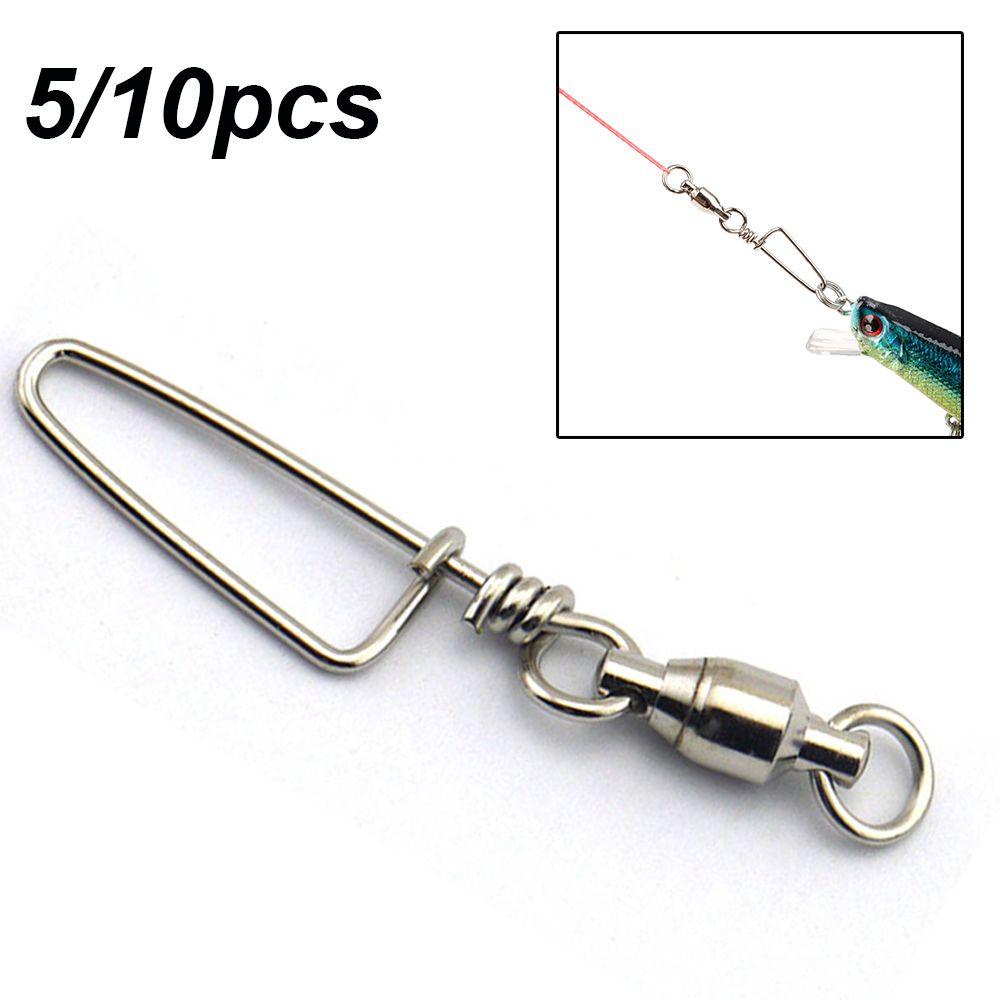 Wonder5/10pcs Konektor Snap Pancing Dengan Pin Bahan Stainless Steel Tahan Lama Ukuran0# Kepada8# Ball Heavy Duty