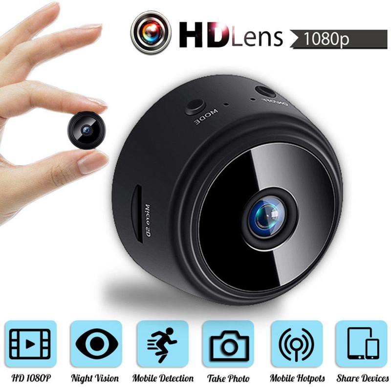 Spy Cam Wifi  / SPY CAMERA A9 WIFI KAMERA PENGINTAI MINI HIDDEN CAM FULL HD OUTDOOR WIRELESS SPYCAM MOTION  DETECTOR