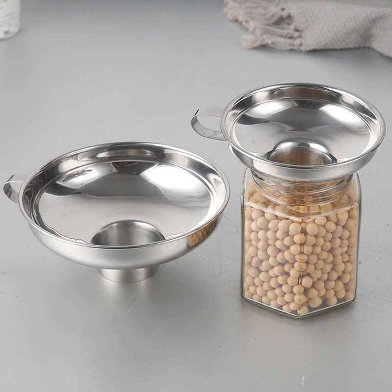 Btsg Corong Stainless Steel Diameter 3.6cm Untuk Toples Dapur