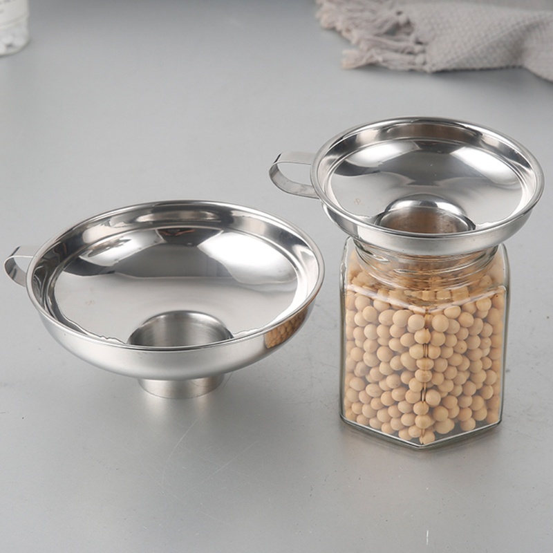 Btsg Corong Stainless Steel Diameter 3.6cm Untuk Toples Dapur