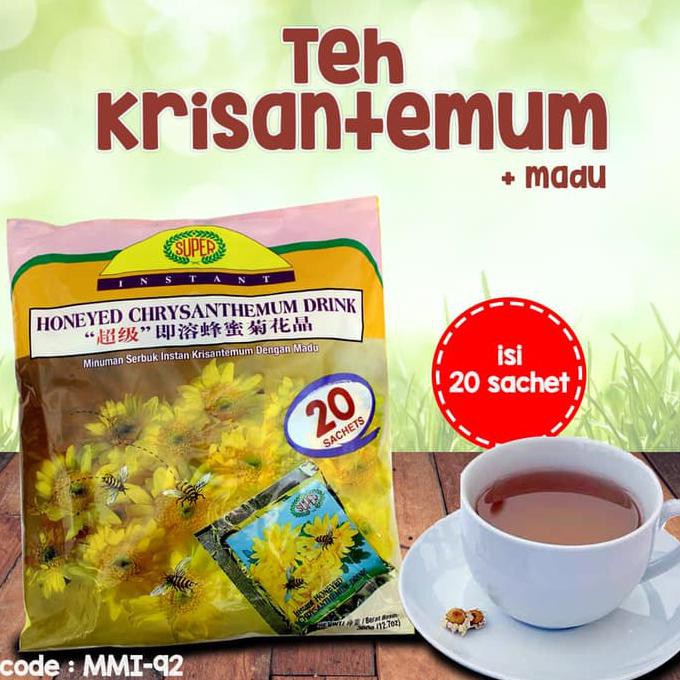 

JUAL MINUMAN SERBUK HERBAL CHRYANTHEMUM+MADU (MMI-92) MURAH