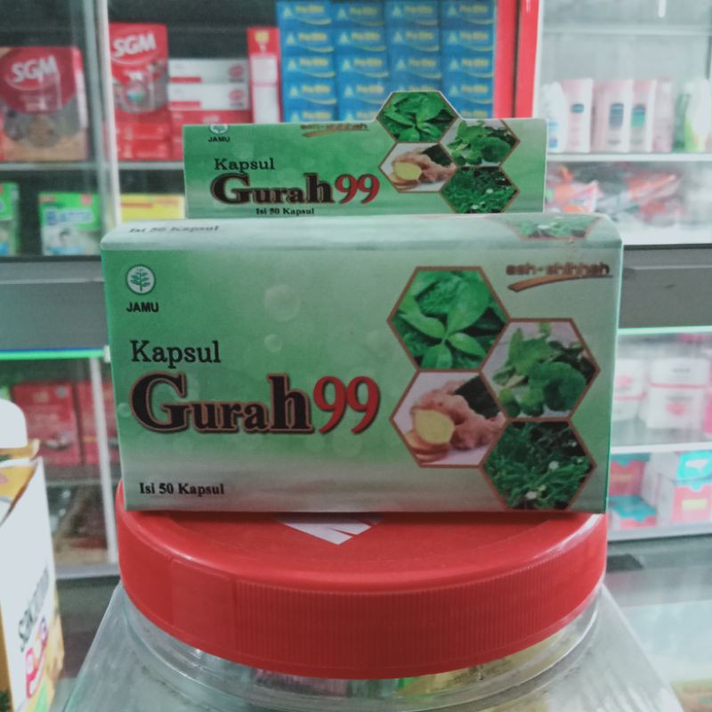 

Kapsul Gurah 99 Herbal Terapi Batuk Asma Flu Bronkhitis Sesak Nafas Alergi Pelarut Nikotin Dll