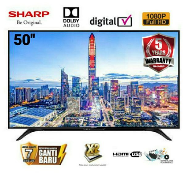 SHARP 2T-C50AD1i LED DIGITAL TV 50 INCH FULL HD - 50AD1i