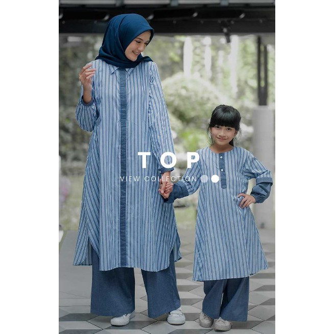 Tunik Couple Ibu Anak ANDARA x GWYN by Sylla Hijab