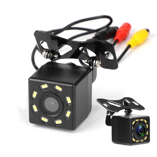 Kamera Mundur Mobil Belakang Car Rearview Camera 8 LED Nightvision